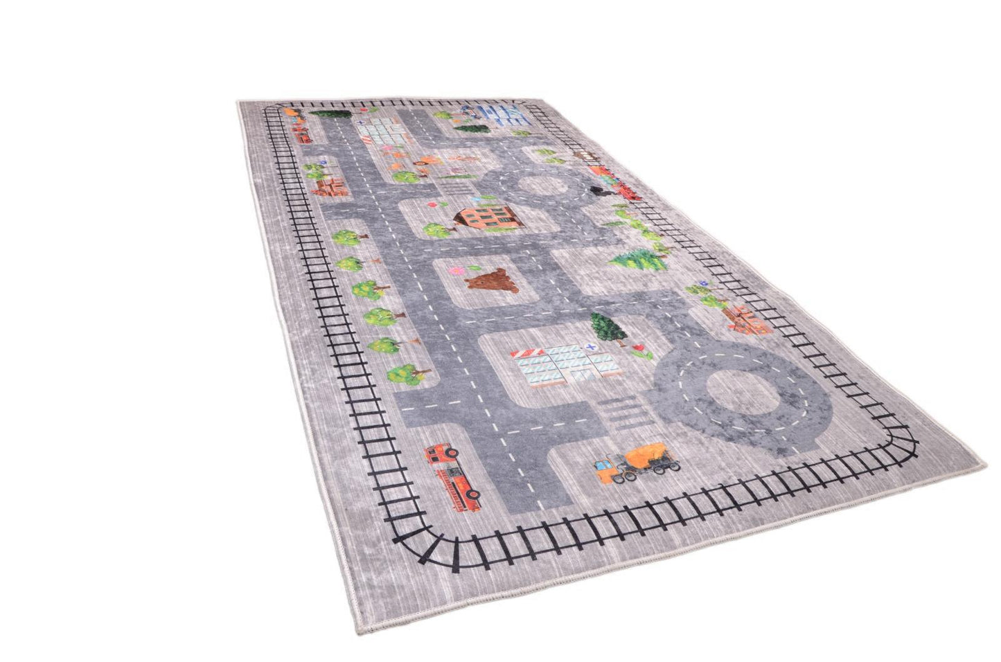 Circuit Aventure – Tapis de Jeu Urbain 80x150 cm
