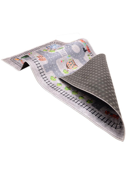 Circuit Aventure – Tapis de Jeu Urbain 80x150 cm